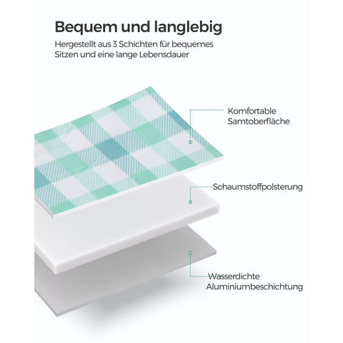 Rootz Picnic Blanket - Outdoor Mat - Waterproof - Velvet Surface - 200cm x 200cm - Foam Padding - Aluminum Coating