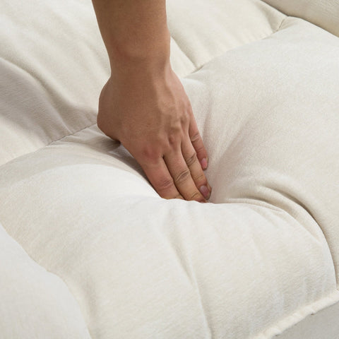 Rootz Recliner Chair - TV Chair - 360° Swivel - Rocking Function - Chenille Fabric - Pocket Spring Padding - 104cm x 100cm x 102cm