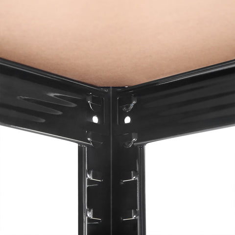 Rootz Garage Storage Rack - Shelving System - Organizer - Reinforced Steel Frame - Rust-Resistant - Adjustable Shelves - 180cm x 90cm x 40cm