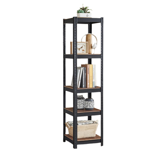 Rootz Heavy-Duty Shelf - Basement Shelf - Warehouse Shelf - Strong Load Capacity - 150cm x 37cm x 37cm
