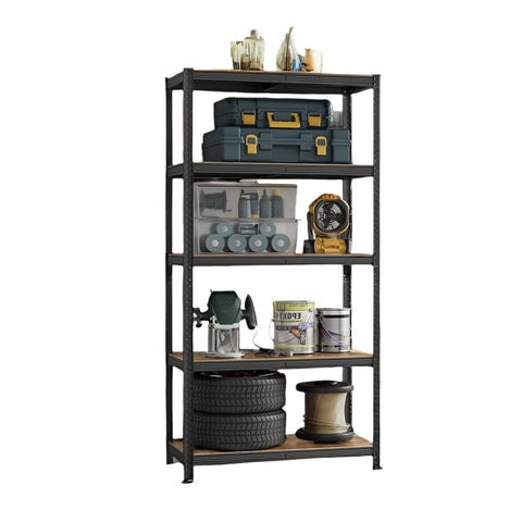 Rootz Heavy-Duty Shelf - Warehouse Shelf - Basement Shelf - Steel Structure - 50cm x 100cm x 200cm