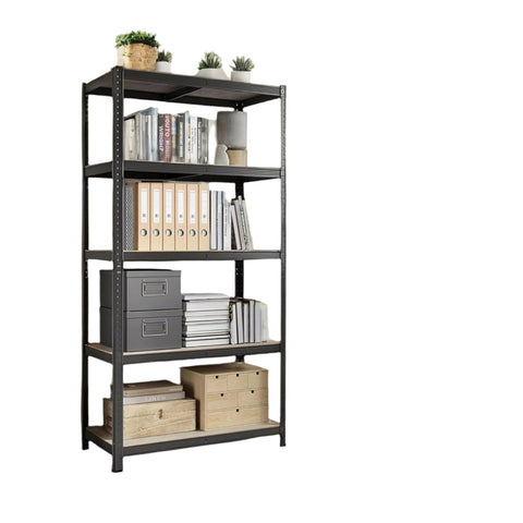 Rootz Heavy-Duty Shelf Warehouse - Basement Shelf - Storage Rack - 50 x 100 x 200 cm - Steel & MDF