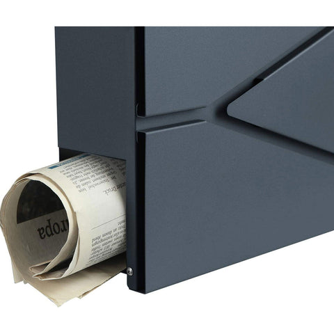 Rootz Mailbox - Postbox - Letterbox - Weather-resistant - Powder-coated Steel - 37cm x 10.5cm x 37cm