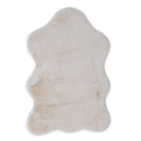 Rootz Faux Fur Rug - Shaggy Carpet - Cozy Floor Covering - Soft & Comfortable - 80cm x 55cm x 3cm