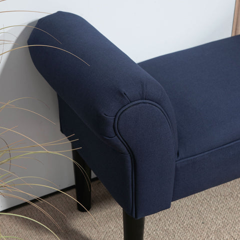 Rootz Padded Bench - Upholstered Seat - Bedroom Bench - Comfort Seating - 130kg Capacity - 102cm x 36cm x 51cm