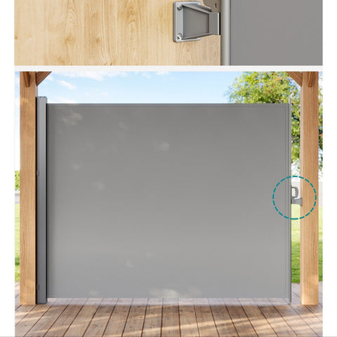 Rootz Gray Wall Mount Set - Storage Rack - Organizer - PP Plastic - Easy Installation - Space Saving - Versatile Design - 8cm x 9cm x 11.5cm