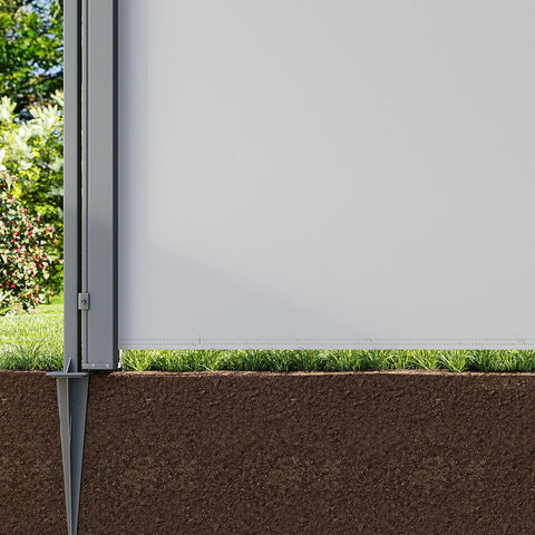 Rootz Earth Anchor - Soil Anchor - Erdnagel - Secure Awnings - 9 x 9 x 46 cm