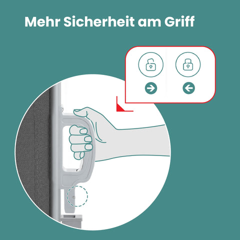 Rootz Side Awning - Outdoor Sunshade - Retractable Privacy Screen - Rust Resistant - 180cm x 400cm