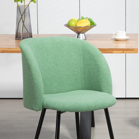 Rootz 2 Piece Set Dining Chairs - Velvet Chairs - Modern Seating - Comfort and Style - 55cm x 62cm x 80cm