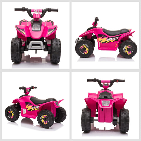 Rootz Electric Quad for Children - Kids Ride-On - Battery-Powered Vehicle - Safe Fun - 72 x 40 x 45.5 cm