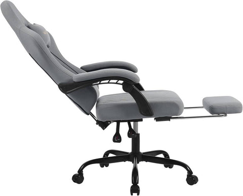 Rootz Massage Gaming Chair - Lumbar Support - Breathable Mesh - Ergonomic Design - 64cm x 127cm x 54cm