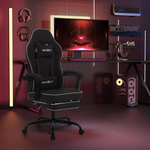 Rootz Gaming Chair - Office Chair - High Back Racing Chair - Mesh Cover - SGS Tested - 63.5cm x (117.5-125.5) x 60cm