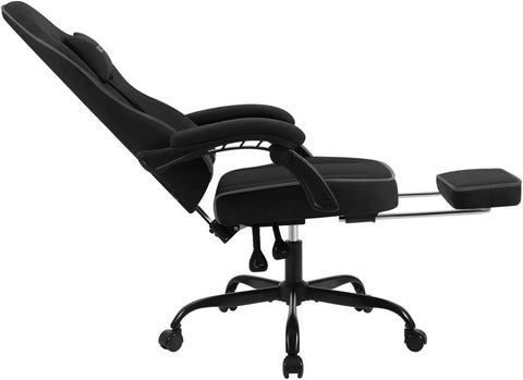 Rootz Gaming Chair - Office Chair - Desk Chair - High Back Swivel Chair - Ergonomic Design - 63.5cm x 117.5-125.5cm x 60cm