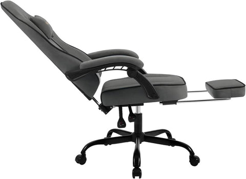 Rootz Ergonomic High Back Gaming Chair - Computer Chair - Office Desk Chair - Pocket Spring Seat - 63.5cm x 117.5cm x 60cm