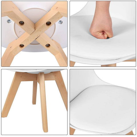 Rootz Set of 2 Children's Chairs - Kids' Seating - Toddler Chairs - Ergonomic Design - Durable & Safe - Easy Assembly - 33.5cm x 56cm x 35cm