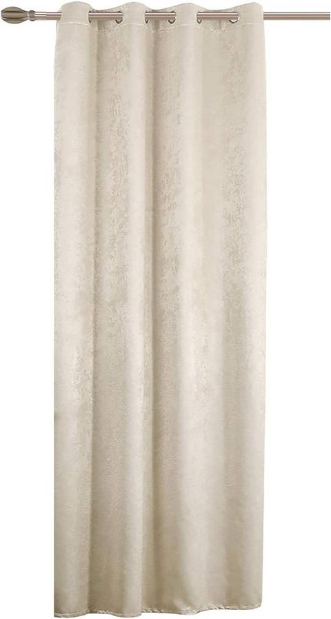 Rootz Cardine Thermal Curtain - Blackout Curtain - Insulating Drapes - Energy Saving - Brown 135x175cm