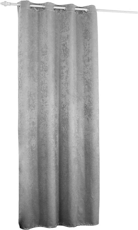 Rootz Thermal Curtain - Blackout Curtain - Insulated Drapes - Energy-Saving - Grey 135x225 cm