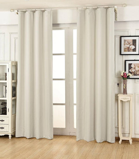 Rootz Opaque Disassemization Curtain - Darkening Drapes - Sound Swallowing - Energy Saving - Brown- 135x245cm