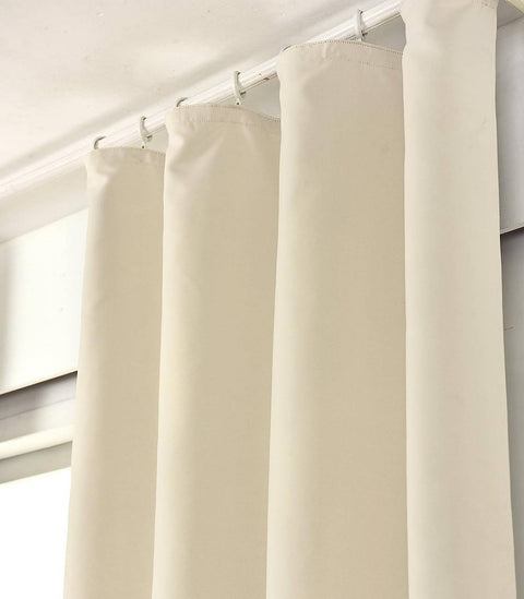 Rootz Disassembly Curtain - Opaque Curtain - Energy-Saving Drapes - Sound Absorption - Brown 135x225 cm