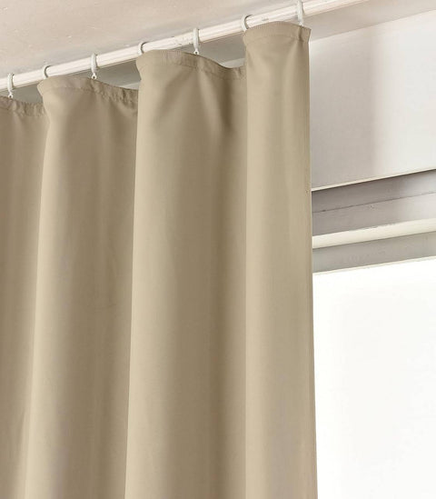 Rootz Disassembly Curtain - Blackout Drapery - Energy-saving Curtains - Thermal & Sound Absorbing - 135cm x 245cm