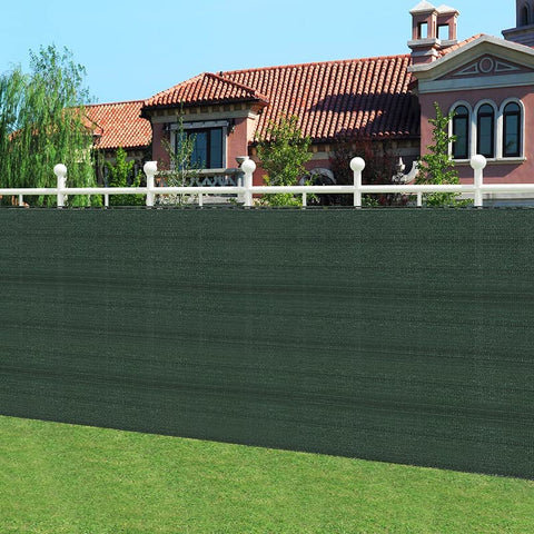 Rootz HDPE Privacy Fence Screen - Protection Screen - Durable, UV Resistant, Easy to Install - Tear-Resistant, Cooling Effect, Wind Barrier - Various Sizes (1m-2m x 6m-30m)