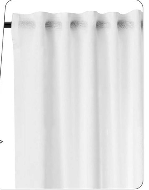 Rootz Curtains 2-Set - Window Drapes - Linen-Look - UV Protection - 135x225cm