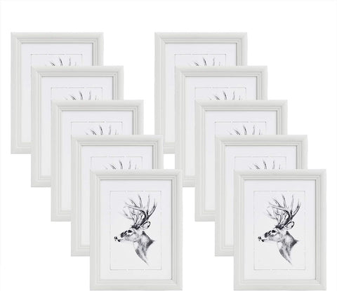 Rootz Artos Style Wooden Frame Photo Gallery - Picture Frames - Photo Holders - Durable & Stylish - Versatile Display - Easy Setup - Various Sizes from 10x15 cm to 30x40 cm