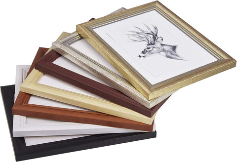 Rootz Artos Wooden Photo Frames - Picture Gallery - Photo Display - Sturdy & Durable - Versatile Hanging Options - Elegant Design - Various Sizes from 10x15 cm to 30x40 cm