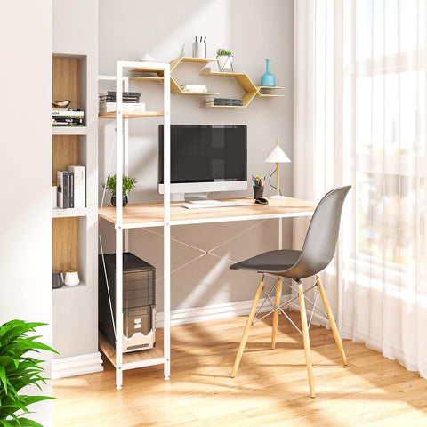 Rootz Multifunctioneel Bureau - Bureau - Speeltafel - Veelzijdig ontwerp - Voldoende opbergruimte - Robuuste constructie - 120 cm x 120 cm x 64 cm