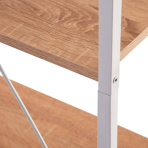 Rootz Modern Multi-Functional Shelf - Storage Rack - Bookcase - Elegant Design - Durable Materials - Easy Assembly - 60cm x 35cm x 148cm