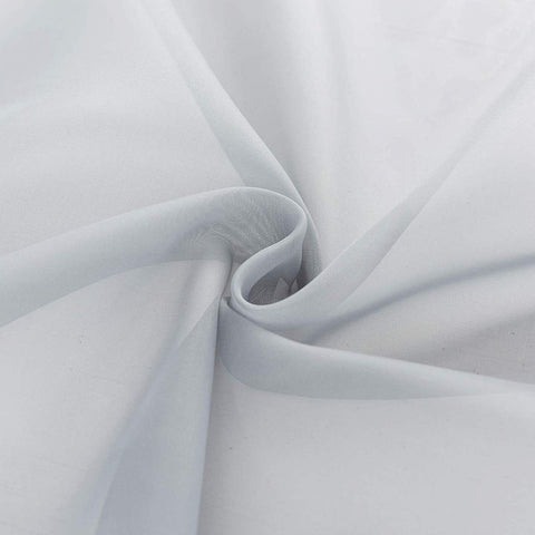 Rootz Curtain - Sheer Drapes - Voile Panel - Privacy Protection - 140x245 cm Grey