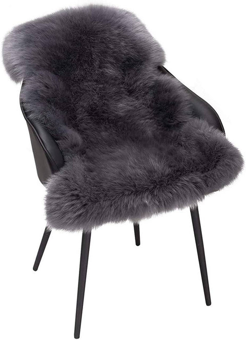 Rootz Eco Lambskin Rug - Natural Fur Rug - Sheepskin Mat - Luxurious Comfort - Eco-Friendly - Stain Resistant - Various Sizes Available
