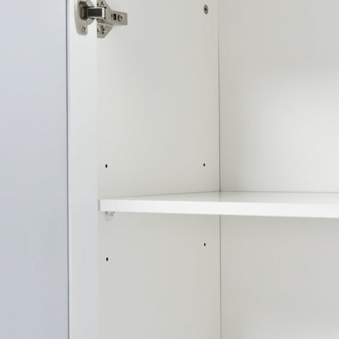 Rootz Mirrored Sideboard - Buffet Cabinet - Storage Cupboard - Elegant Design - 160L x 40W x 84H cm