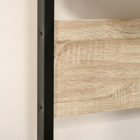 Rootz Folding Desk Office Table - Minimalist Desk - Workspace Table - Spacious Table Top - Practical Pegboard - Cable Management - 110W x 48D x 90H cm - Chipboard and Metal