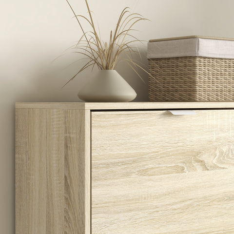 Rootz Shoe Cabinet - Shoe Storage - Mirror Doors - Durable & Stable - 82cm x 30cm x 168cm