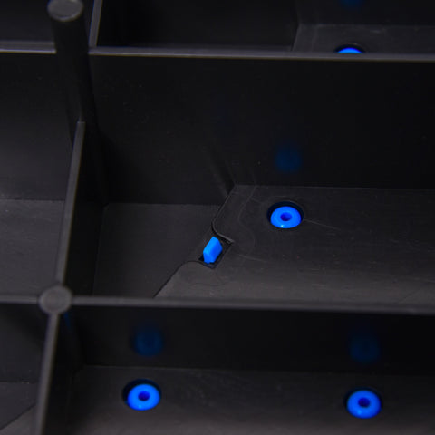 Rootz 3-Height Adjustable Stepper - Fitness Step - Exercise Stepper - Non-Slip Surface - 80cm x 31cm x 20cm