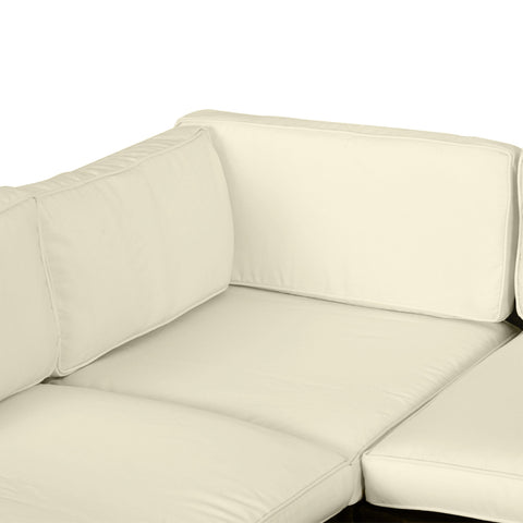 Rootz 14 Pc Garden Furniture Cover Set - Pillow Covers - Cushion Covers - Water-Repellent Polyester - 65x65cm & 57x30.5cm