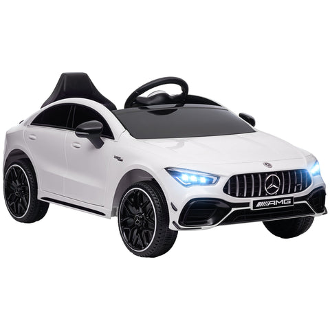 Rootz Mercedes-AMG CLA 45 Electric Car - Kids Ride-On - Remote Car - Adjustable Speed - LED Lights - 110cm x 61cm x 45cm