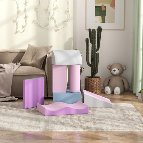 Rootz Soft Building Block Set - Foam Building Blocks - Toddler Toy - Stimulates Creativity and Imagination - Multicolored - 40cm x 40cm x 20cm