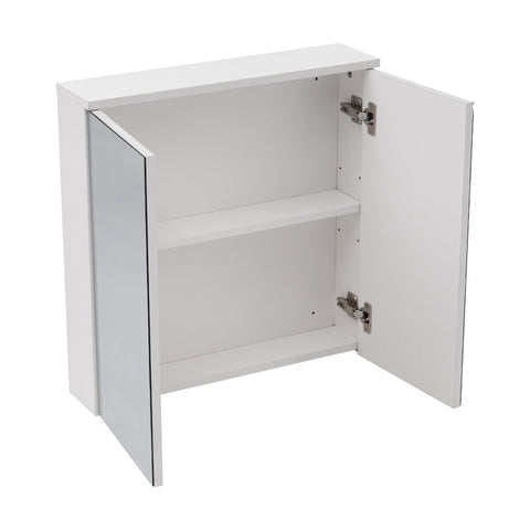 Rootz Bathroom Furniture Set - Vanity Unit - Sink Cabinet - Stylish Storage - 59cm x 46.5cm x 47cm & 58.5cm x 14cm x 60cm