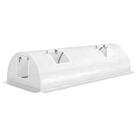 Rootz Foil Greenhouse - Mini Tunnel Greenhouse - UV-Resistant Plant Shelter - Protects Plants - 200cm x 80cm x 45cm