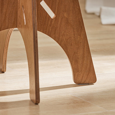 Rootz Wooden Side Table - Coffee Table - End Table - Easy Assembly - Durable - Eco-Friendly - H48.5 x Ø30.5cm