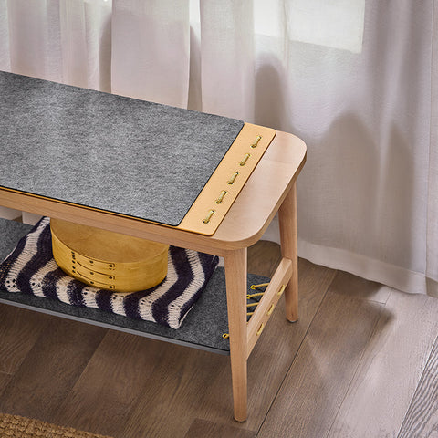 Rootz Schoenenbank met opbergruimte - Ingangsbank - Bedbank - Eenvoudige montage - Duurzaam - Milieuvriendelijk - 110 cm x 46 cm x 37 cm