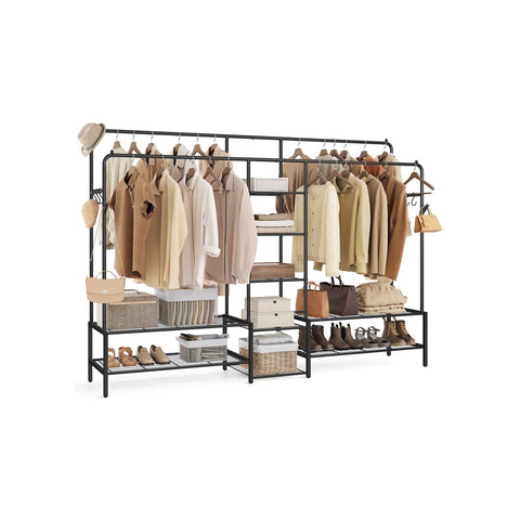 Rootz Clothing Rack - Garment Organizer - Clothes Storage - Supports 246kg - 45cm x 195cm x 172.8cm