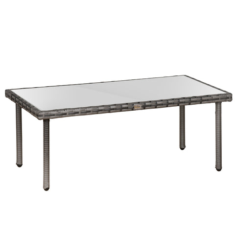 Rootz Garden Table - Outdoor Table - Patio Table - UV Resistant - 90cm x 50cm x 35cm