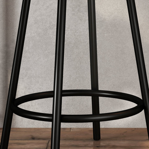 Rootz 3-Part Eating Set with Bar Table - Small Kitchen Set - Space-Saving Dining - Extra Storage, 90 x 50 x 90.5 cm Table, 36 x 47 x 91 cm Chairs