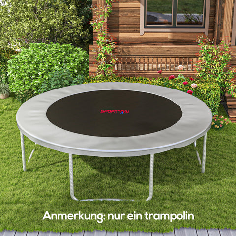 Rootz Trampoline Mat - Round Jumping Mat - Polypropylene Jump Surface - UV Resistant - Ø323cm for 3.66m Trampolines with 72 V-Rings