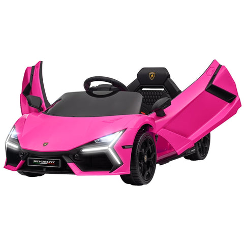 Rootz Children's Electric Car - Toy Vehicle - Ride-on Car - Smooth Drive - 105L x 60W x 40H cm - Pink