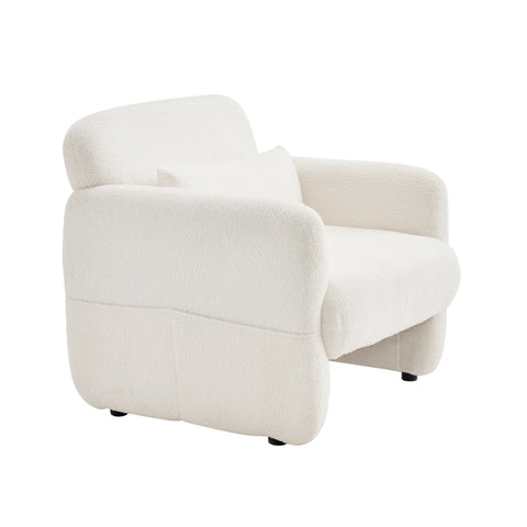 Rootz Leisure Chair - Armchair - Relaxing Chair - Ergonomic Comfort - Storage Space - 87cm x 88cm x 77cm