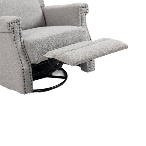 Rootz Swivel and Reclining Chair - Armchair - Lounge Seat - Unparalleled Comfort - 80cm x 91cm x 84cm